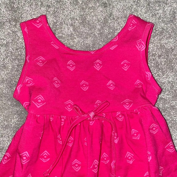 18m NWT Ricrac & Ruffles Baby Girls Fuchsia Pink Knit One Piece Bubble Romper - Picture 4 of 5